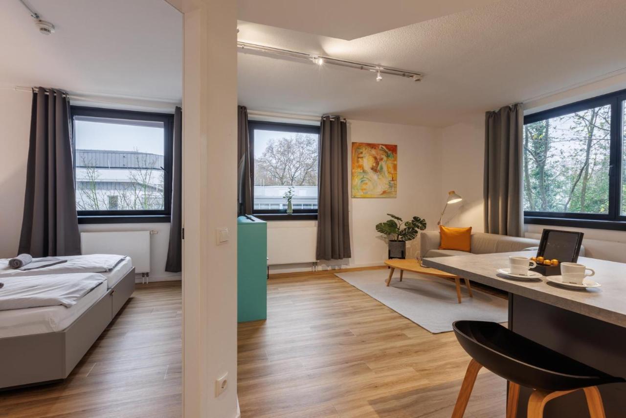 Glück Auf Appartements Düppelstraße Oberhausen  Exterior foto
