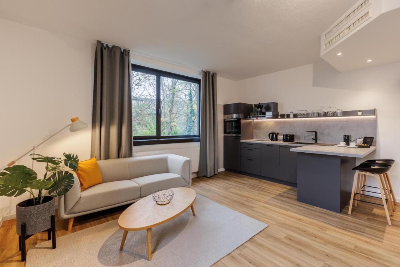 Glück Auf Appartements Düppelstraße Oberhausen  Exterior foto