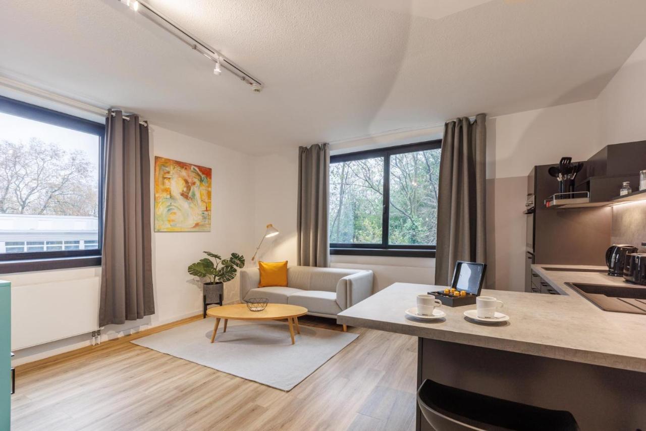 Glück Auf Appartements Düppelstraße Oberhausen  Exterior foto