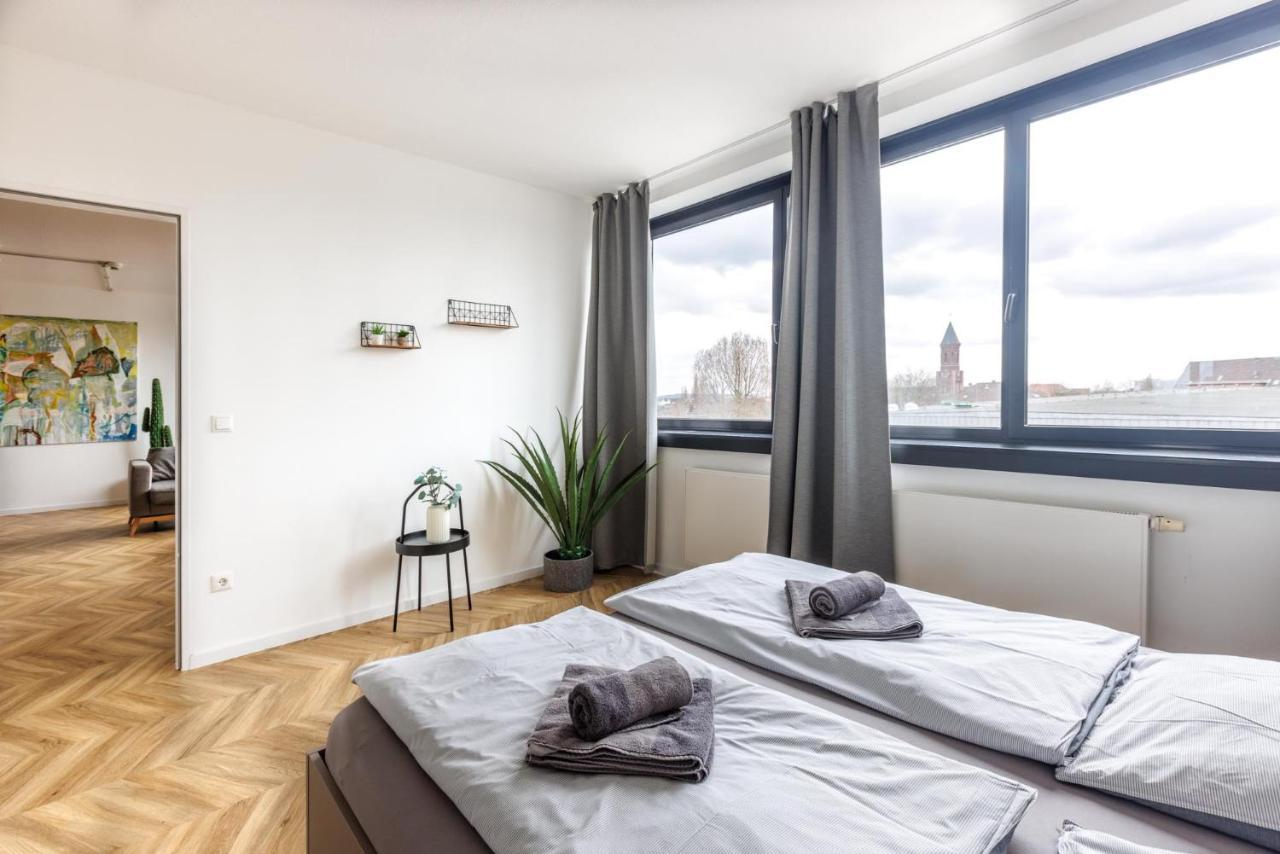 Glück Auf Appartements Düppelstraße Oberhausen  Exterior foto