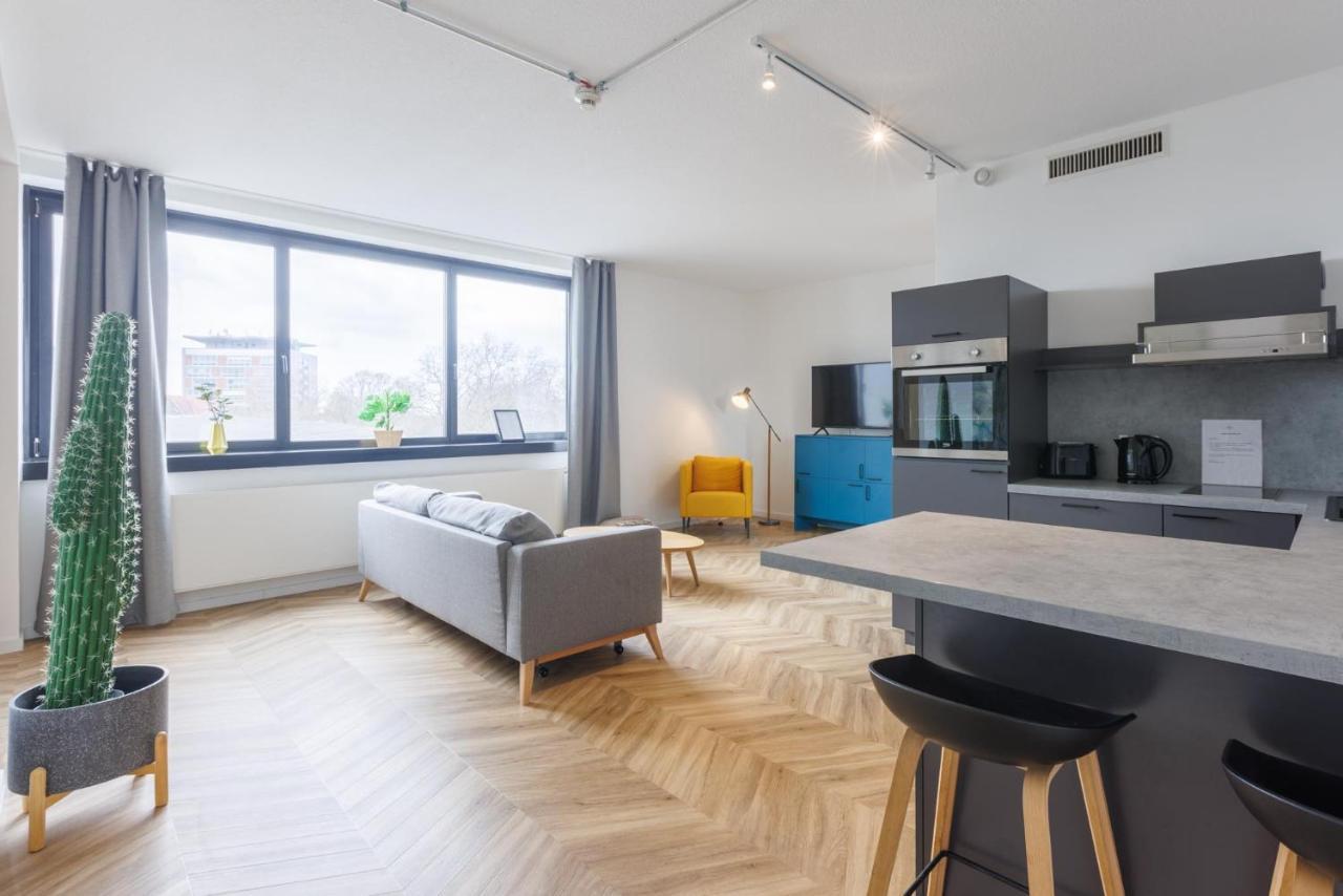 Glück Auf Appartements Düppelstraße Oberhausen  Exterior foto